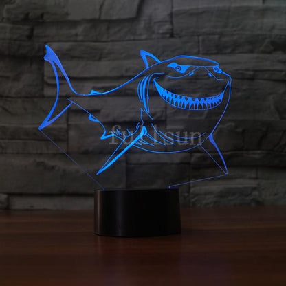 Shark Hologram Light