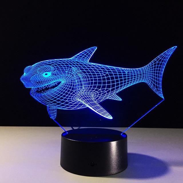 Shark Hologram Light