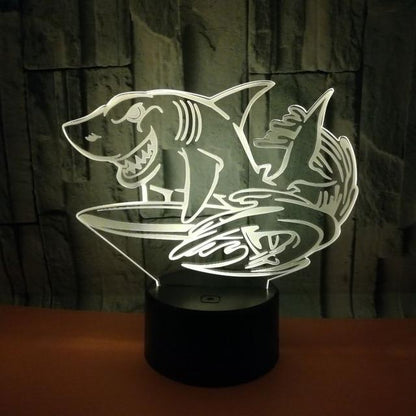 Shark Hologram Light