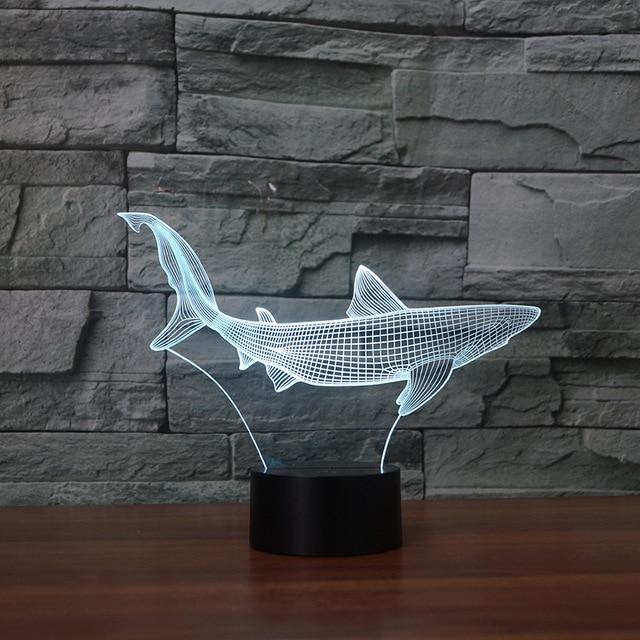 Shark Hologram Light
