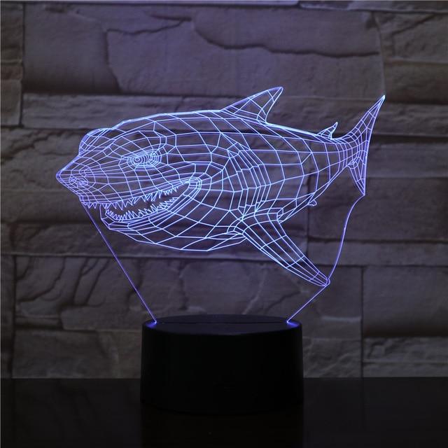 Shark Hologram Light