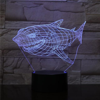 Shark Hologram Light