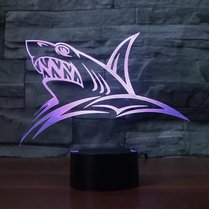 Shark Hologram Light
