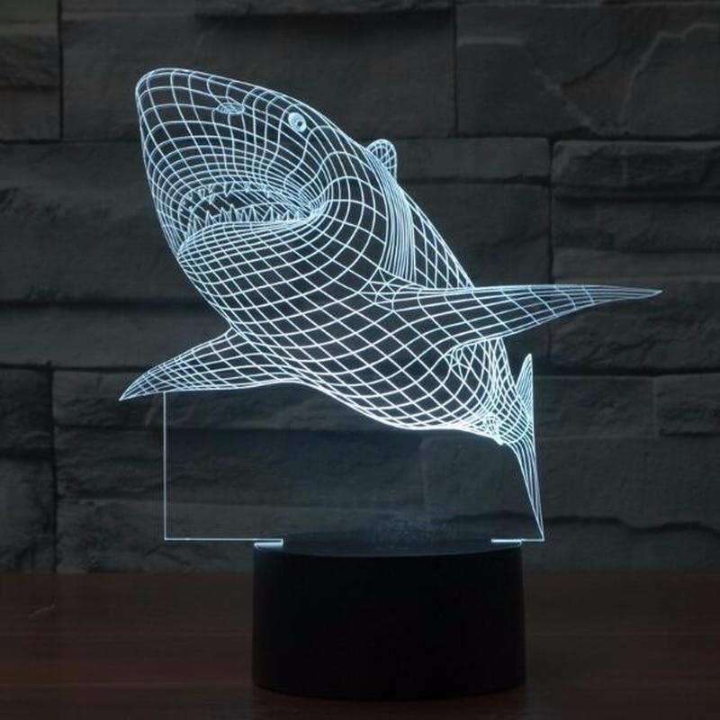 Shark Hologram Light