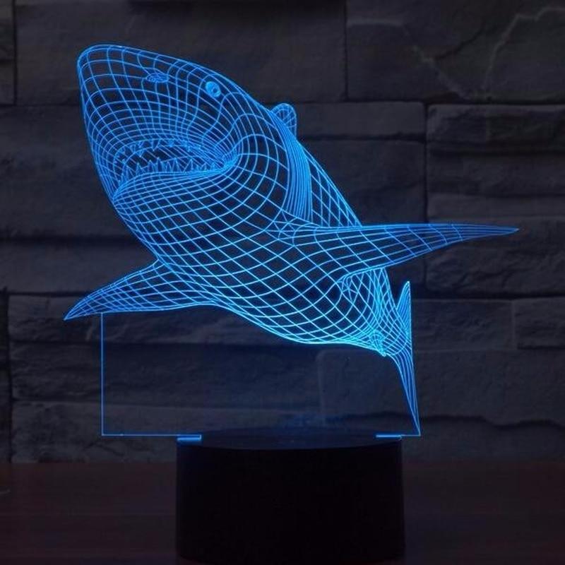 Shark Hologram Light