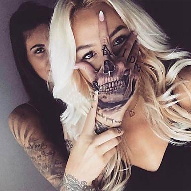 Skull Hand Temporary Skeleton Tattoo Stickers