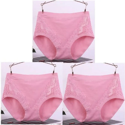 Slim-Fit Lace Underwear (3 pcs)