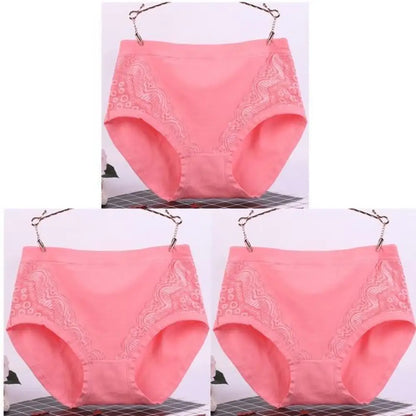 Slim-Fit Lace Underwear (3 pcs)