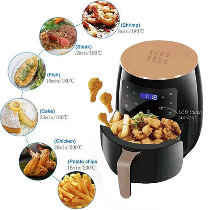 Smart Touchscreen 6L Air Fryer