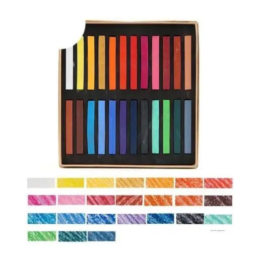 Soft Dry Pastel Set Art School Supply