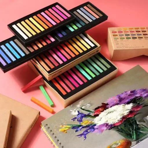 Soft Dry Pastel Set Art School Supply