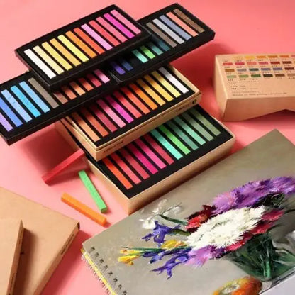 Soft Dry Pastel Set Art School Supply
