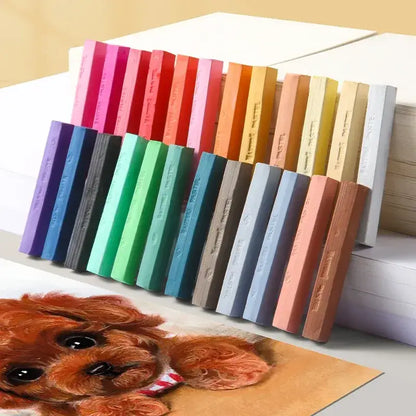 Soft Dry Pastel Set Art School Supply
