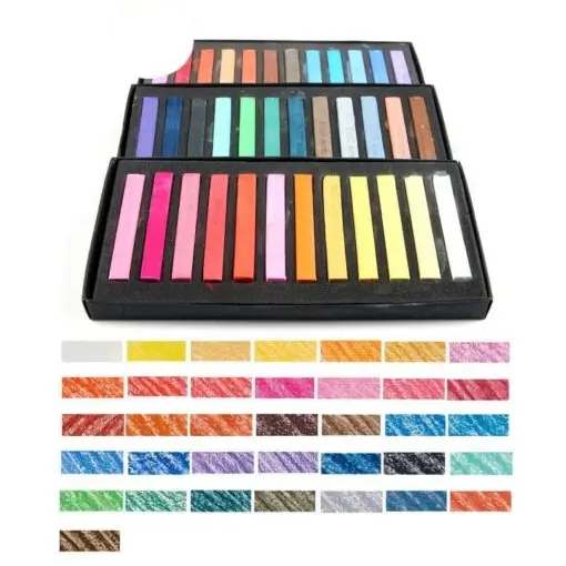 Soft Dry Pastel Set Art School Supply