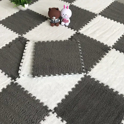 Soft Plush Children’s EVA Foam Puzzle Play Mat – Warm Interlocking Baby Carpet
