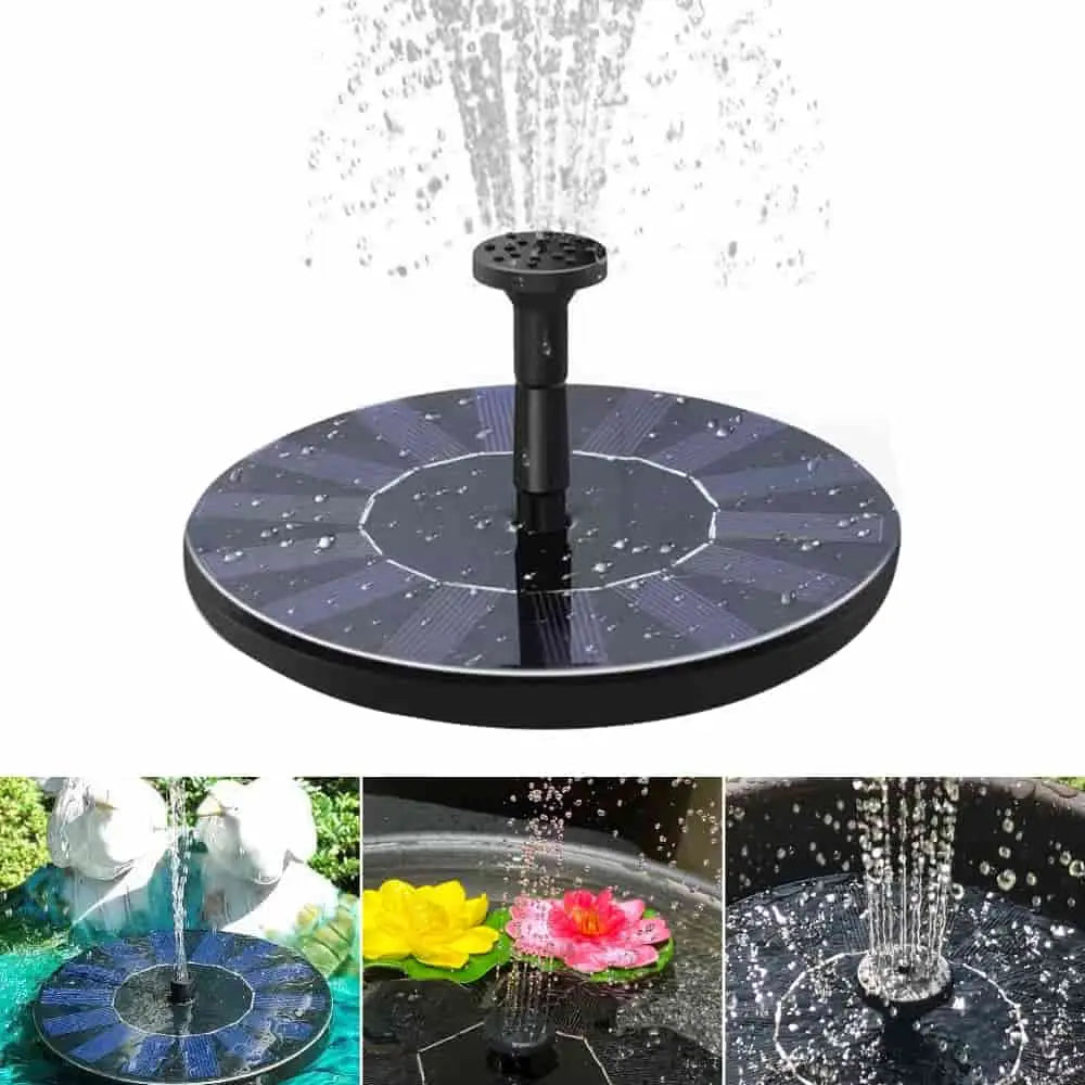 Solar-Powered Easy Bird Fountain Kit
