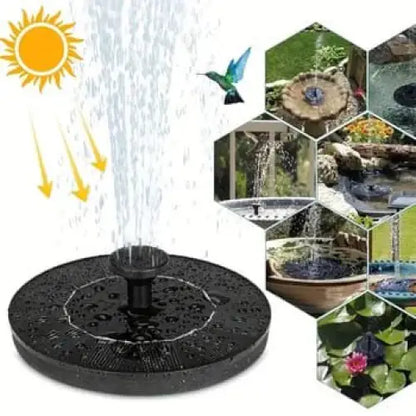 Solar-Powered Easy Bird Fountain Kit