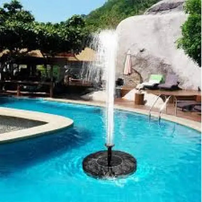 Solar Powered Garden Fountain
