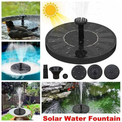 Solar Powered Garden Fountain