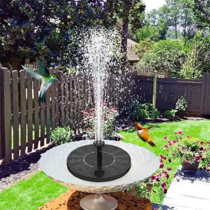 Solar Powered Garden Fountain