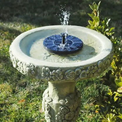 Solar Powered Garden Fountain