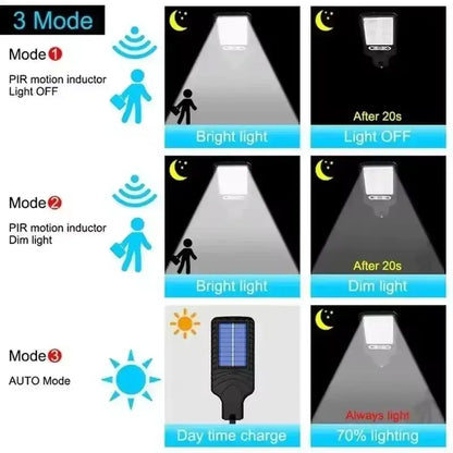 Solar-Powered LED Outdoor Wall Light Sconce | Waterproof Garden Decoration