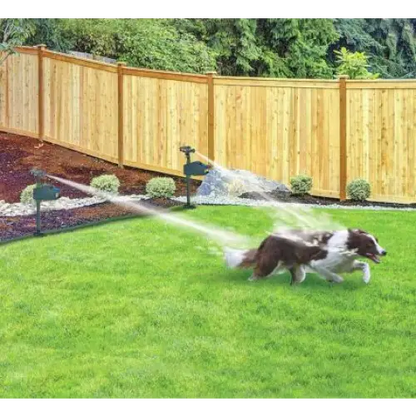 Solar Powered Motion Activated Animal Repellent Garden Sprinkler