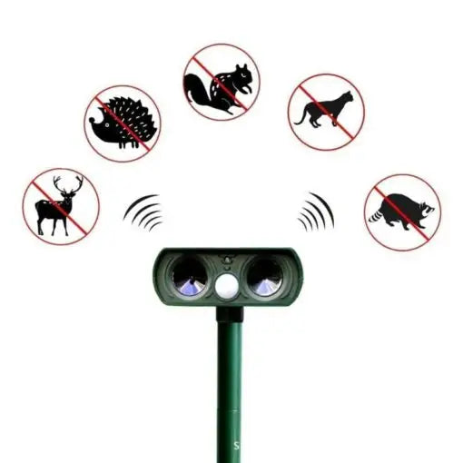Solar Powered Ultrasonic Pest Repeller