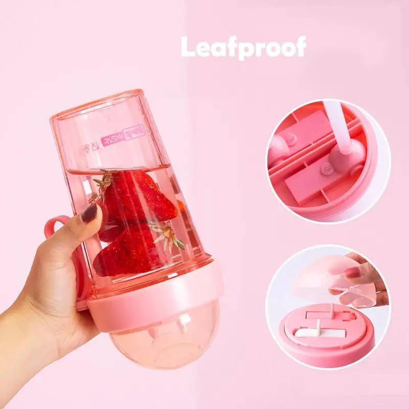 Split Cup Easy Leakproof Double Drinks Bottle