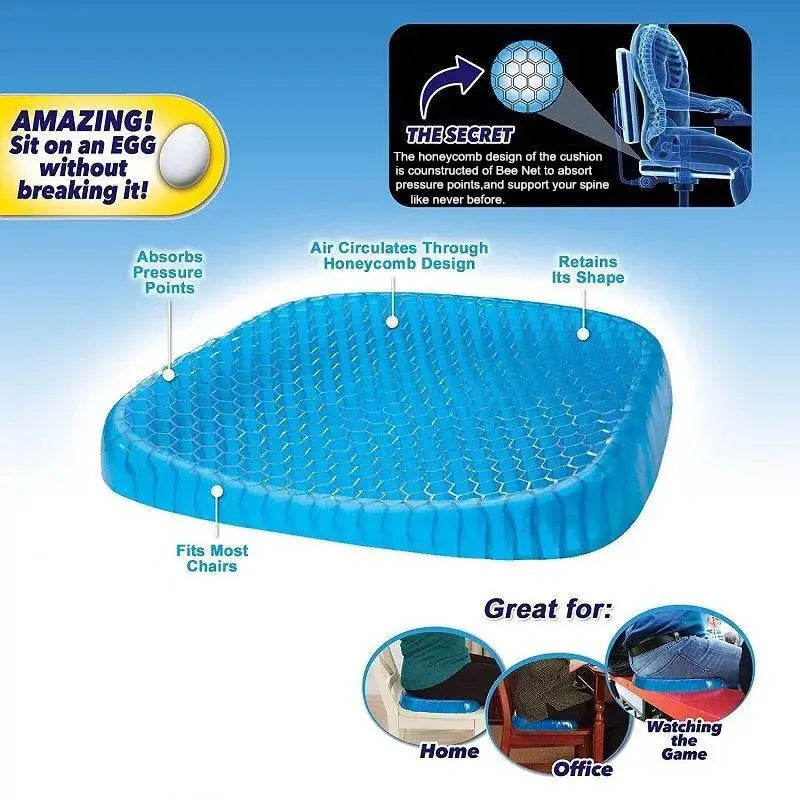 Squishy Gel Pad Seat Cushion