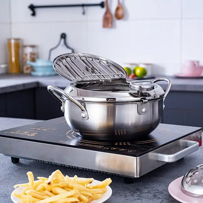 Stainless Steel Deep Frying Pot