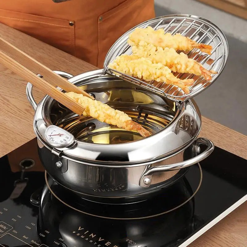 Stainless Steel Deep Frying Pot