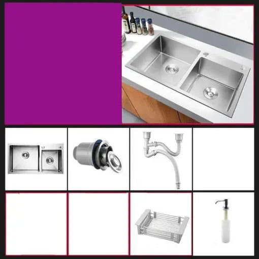 Stainless Steel Double Kitchen Sink