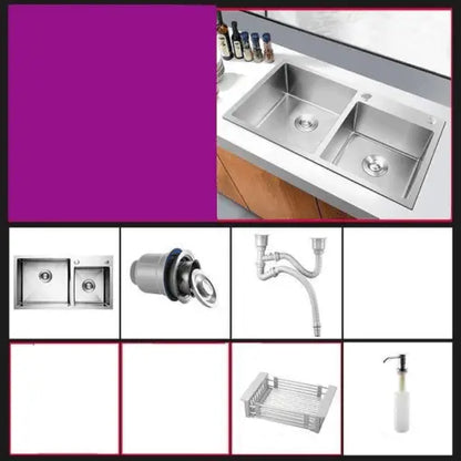 Stainless Steel Double Kitchen Sink