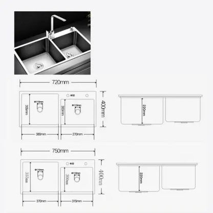 Stainless Steel Double Kitchen Sink
