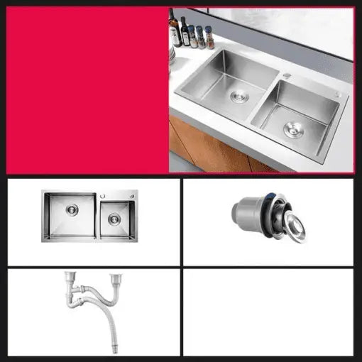 Stainless Steel Double Kitchen Sink