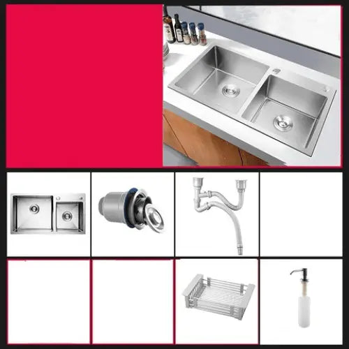 Stainless Steel Double Kitchen Sink