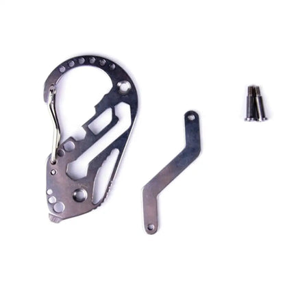 Stainless Steel Key Holder Quick Hang Clips - Pack Of 2