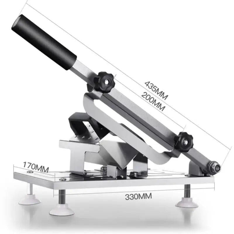 Stainless Steel Manual Frozen Meat Universal Food Slicer