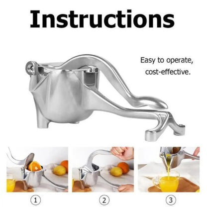 Stainless Steel Manual Lemon Squeezer