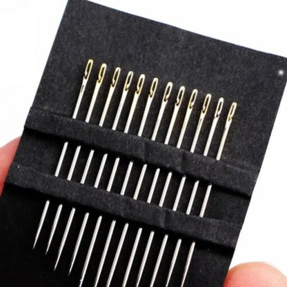 Stainless Steel Multi-size Sewing Needles - Pack Of 55