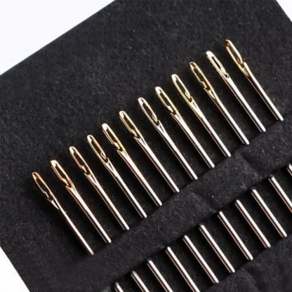 Stainless Steel Multi-size Sewing Needles - Pack Of 55