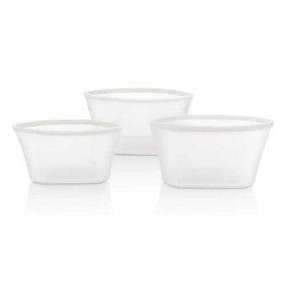 Stand Up Silicone Food Storage - Leakproof Containers