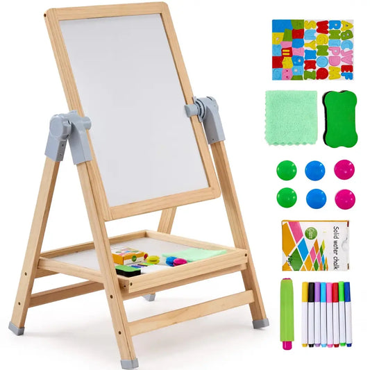Standing Magnetic Drawing Board WordPad Art Easel – Educational Painting Toy for Kids