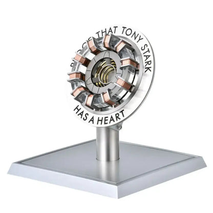 Stark Arc Reactor Metal Alloy USB LED Lamp Voice Control PVD 18cm Collectible