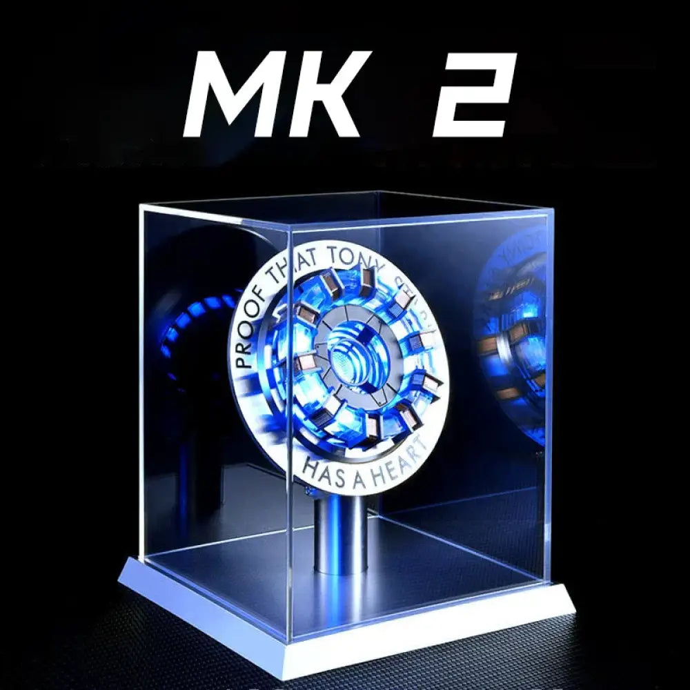 Stark MK1 Metal Alloy USB LED Lamp Voice Control, PVD Surface, 18cm Arc Reactor Model