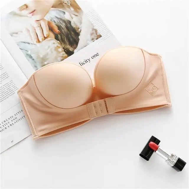 StayUp Strapless Front Buckle Lift Bra