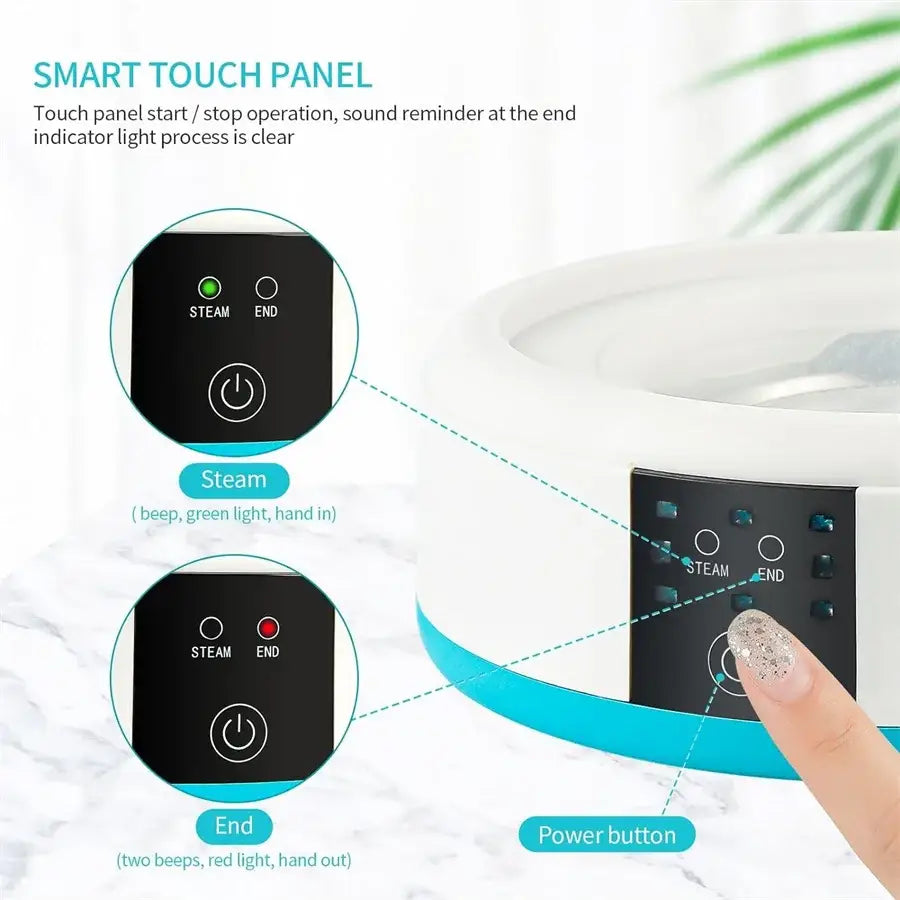 Steam Nail Polish Remover Machine