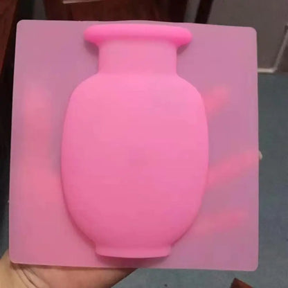 Stick-on Silicone Vase