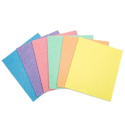 Swedish Dishcloth Cellulose Sponge Cloths -10 Pack